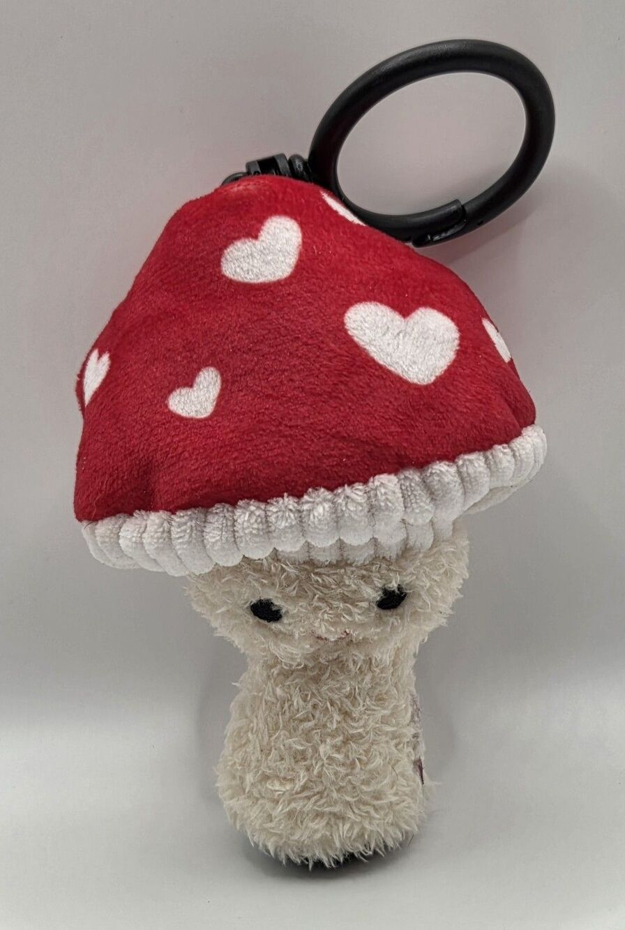 Scentsy Tilly the Toadstool 5" Plush Toy with Clip Keychain Shroom